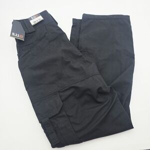 NWT 5.11 Tactical EMS Cargo Pants Men's Size 30x32 Black Lightweight Ripstop